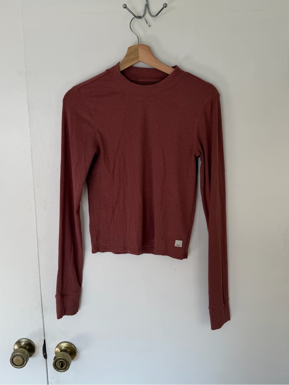 Vuori ribbed long sleeve top